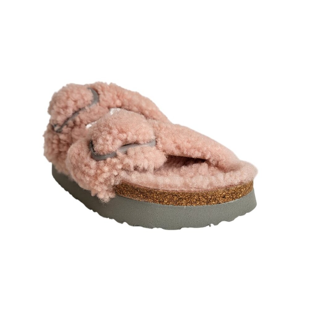 Birkenstock Arizona Big Buckle Shearling Sandals Women's 38, 39, 40 EU Narrow